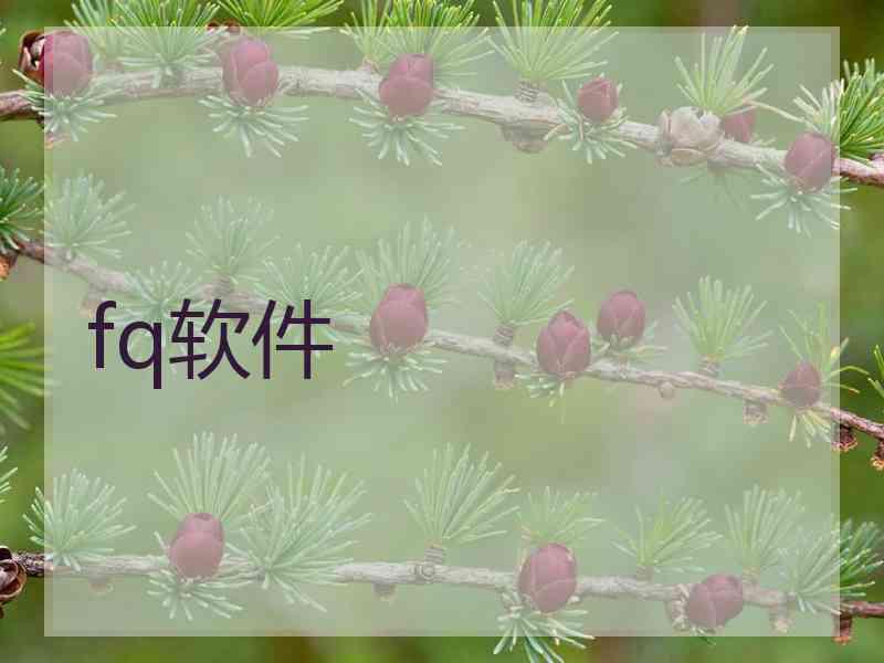 fq软件